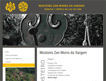 Tablet Screenshot of mosteirozen.com.br